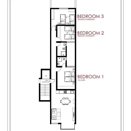 F7 1, Private Double With Private Bathroom In Shared Flat *